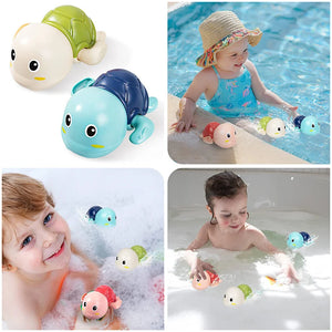 Brinquedo animais nadadores para banho