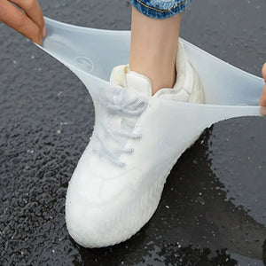 Capa de silicone impermeável para calçados.
