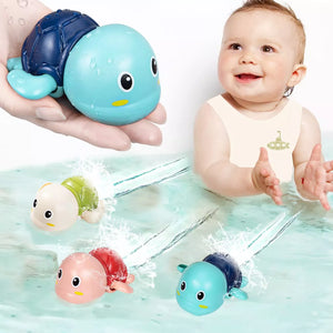 Brinquedo animais nadadores para banho